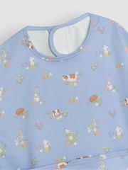 JoJo Maman Bébé Blue Sleeved Bib - Image 4 of 6
