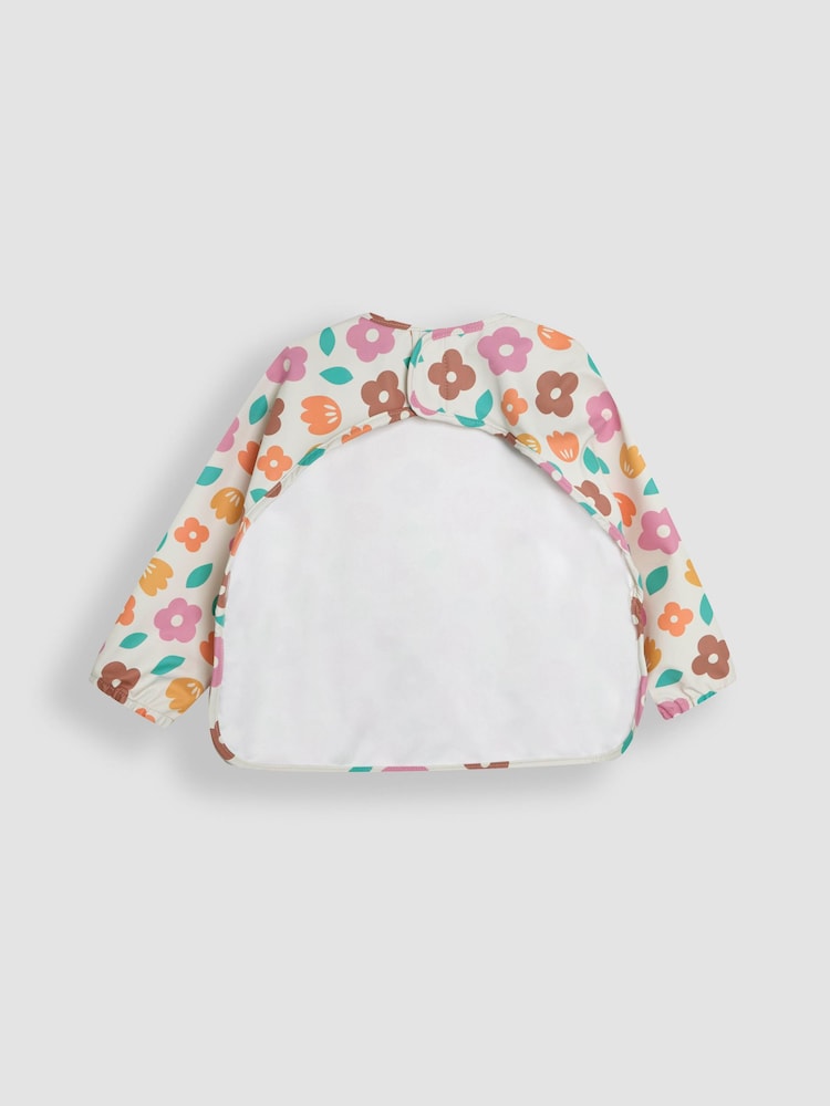 JoJo Maman Bébé Pink Sleeved Bib - Image 5 of 5