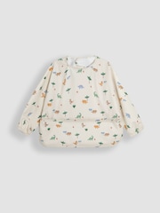 JoJo Maman Bébé Neutral Dino Sleeved Bib - Image 2 of 5