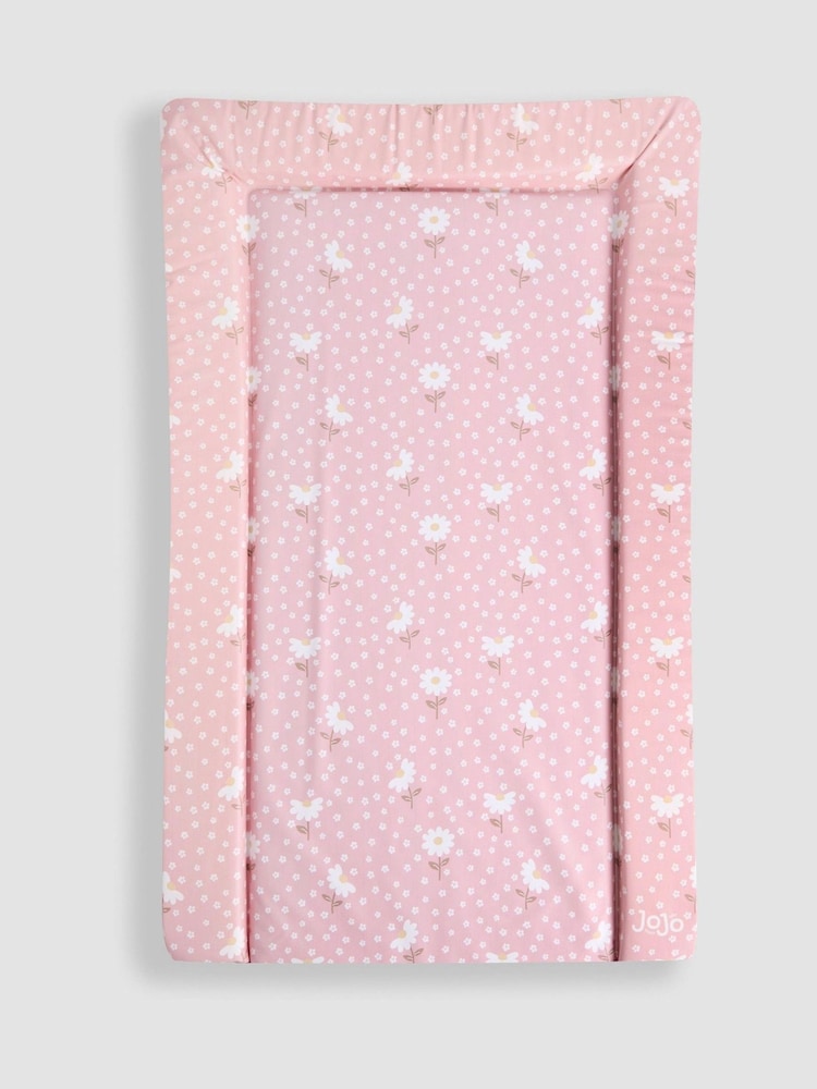 JoJo Maman Bébé Pink Floral Changing Mat - Image 4 of 6