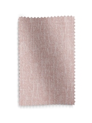 Pink Light Heavyweight Chenille Eyelet Lined Curtains - Image 7 of 7