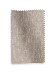 Natural Feather Heavyweight Chenille Eyelet Lined Curtains - Image 7 of 8
