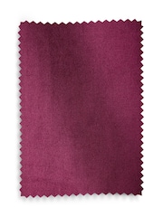 Pink Berry Matte Velvet Blackout/Thermal Curtains - Image 8 of 8