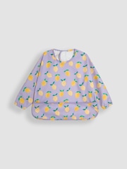 JoJo Maman Bébé Lilac Sleeved Bib - Image 1 of 3
