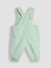 Jojo Maman Bébé Green Dungaree Set - Image 2 of 5