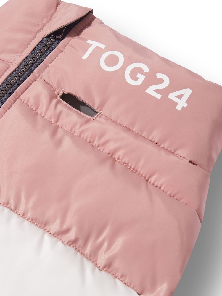 Tog 24 Pink Fetch Padded Dog Coat - Image 6 of 6 Tog 24 Pink Fetch Padded Dog Coat - Image 6 of 6