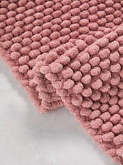 Dusky Pink Giant Bath Bobble Mat - Image 2 of 4