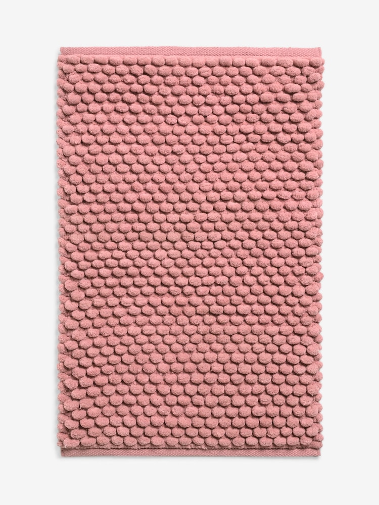 Dusky Pink Giant Bath Bobble Mat - Image 3 of 4