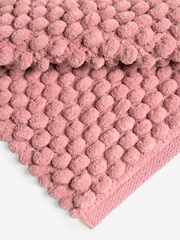 Dusky Pink Giant Bath Bobble Mat - Image 4 of 4