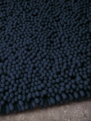 Blue Super Plush Bath Bobble Mat - Image 4 of 4