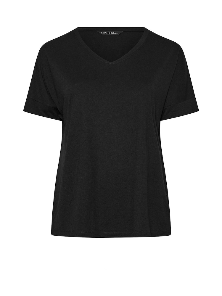 Evans V-Neck Modal T-Shirt - Image 5 of 5