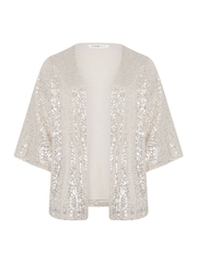 Evans Gold Sequin Kimono - Image 5 of 5