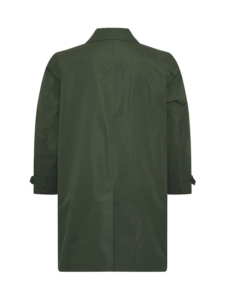 BadRhino Big & Tall Green Trench Jacket - Image 4 of 4