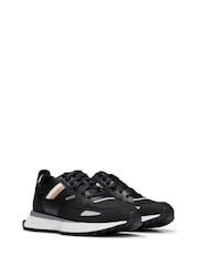 BOSS Black Running Style Trainers With Rubber Outsole - Image 1 of 4