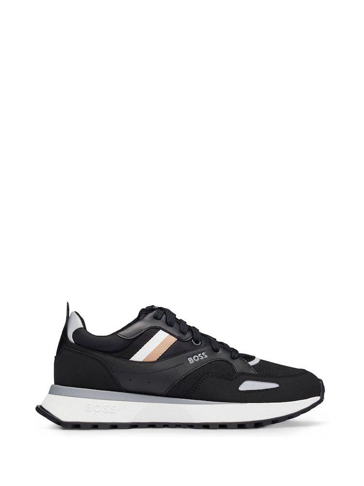 BOSS Black Running Style Trainers With Rubber Outsole - Image 2 of 4