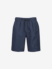 BOSS Blue Whale Logo Lined Swim Shorts - Image 6 of 6