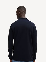 أزرق داكن - BOSS Passerby Box Logo Long Sleeve Polo Shirt - صورة 2 من 8