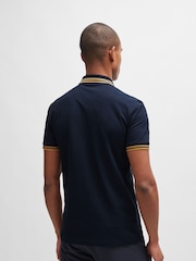 أزرق داكن - BOSS Slim Fit Paul Polo Shirt - صورة 2 من 5