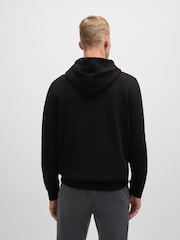 BOSS Black Wetalk Logo Patch Terry Hoodie - Image 2 of 8