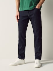 BOSS Blue Maine Relaxed Fit Stretch Jeans - Image 1 of 5