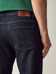 BOSS Blue Maine Relaxed Fit Stretch Jeans - Image 4 of 5