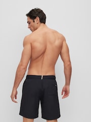 BOSS Black Whale Logo Lined Swim Shorts - Image 2 of 4