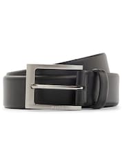 BOSS Black Barnabie Leather Belt - Image 1 of 6