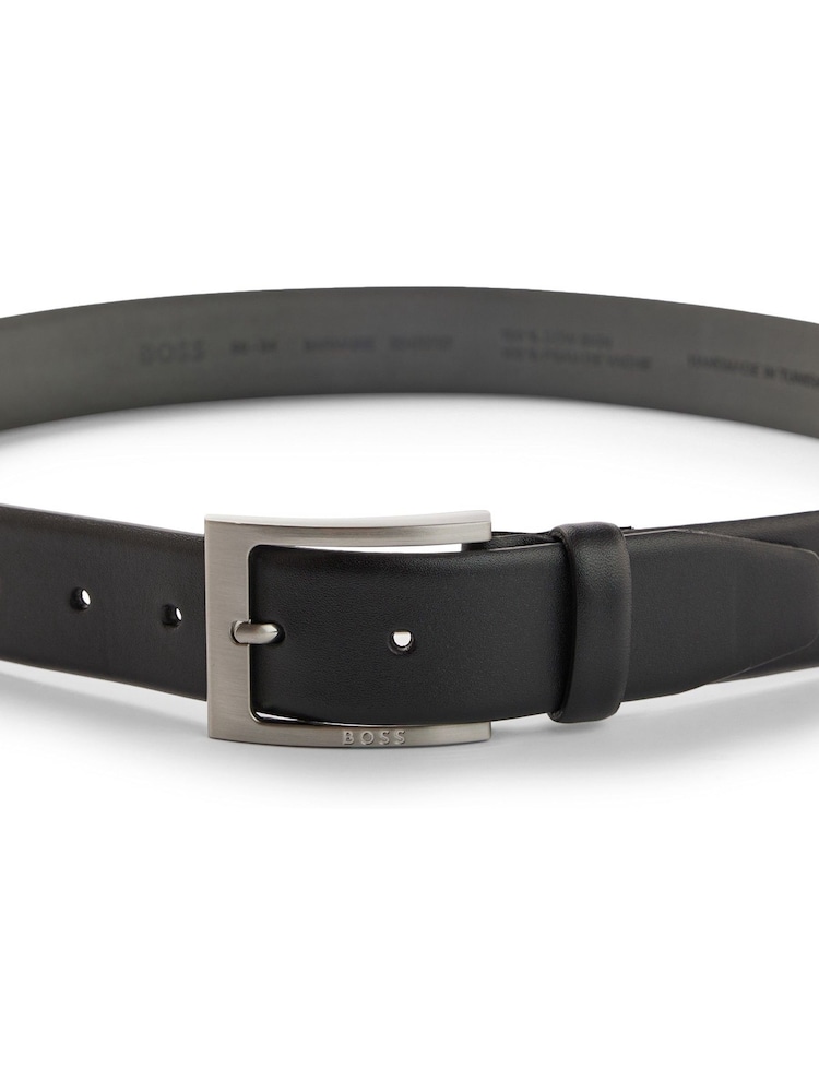 BOSS Black Barnabie Leather Belt - Image 3 of 6