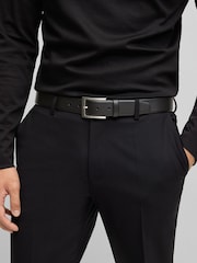 BOSS Black Barnabie Leather Belt - Image 5 of 6