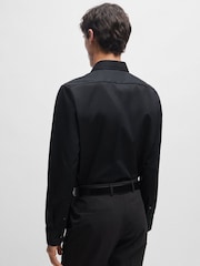 BOSS Black Joe Regular Fit Stretch Poplin Oxford Shirt - Image 2 of 7