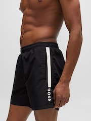 BOSS Black Quick Drying Swim Shorts - Image 1 of 4