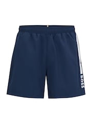 Синий - BOSS Quick Drying Swim Shorts - Image 4 of 4