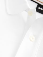 BOSS White Pallas Regular Fit Polo Shirt - Image 7 of 8
