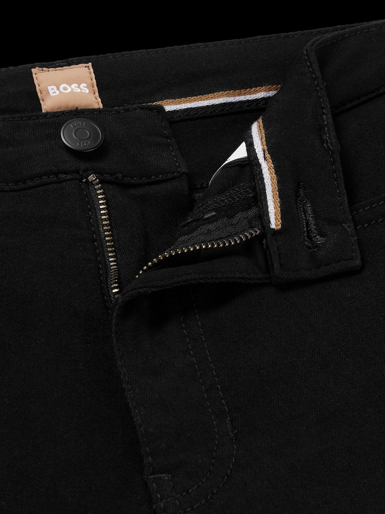 BOSS Black Slim Fit Stretch Jeans - Image 6 of 6