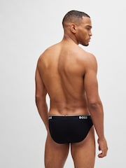 BOSS Black Power Stretch Cotton 3 Pack Briefs - Image 2 of 5