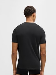 Negro/gris/blanco - BOSS Classic Crew Neck T-Shirts 3 Pack - Imagen 3 de 11