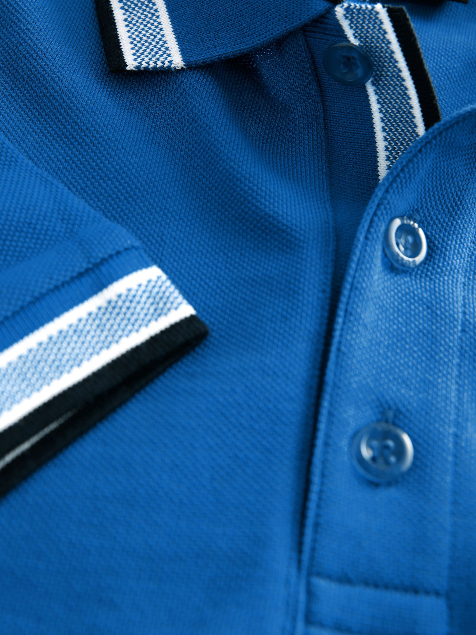 Cumpără Albastru deschis - Tricou polo BOSS Paddy cu mânecă scurtă