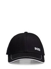 Кепка из хлопковой саржи BOSS - Изображение 1 из 5