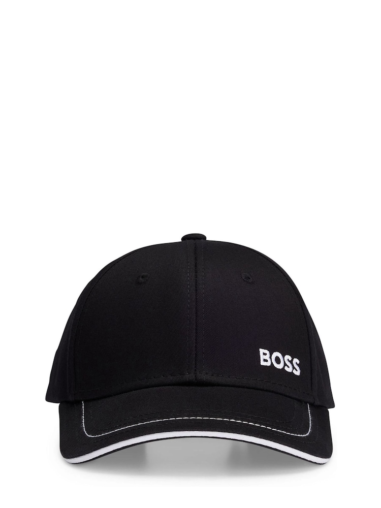 Кепка из хлопковой саржи BOSS - Изображение 1 из 5