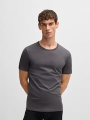 Gris/azul/negro - BOSS Classic Crew Neck T-Shirts 3 Pack - Imagen 4 de 5