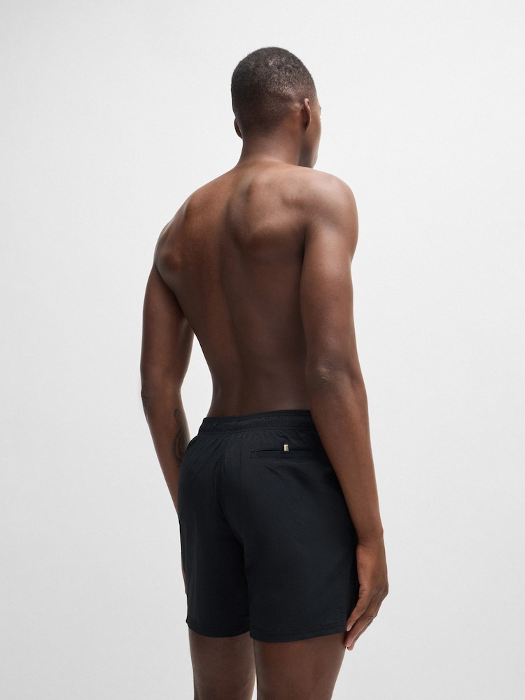 BOSS Black Logo Quick Drying Swim Shorts - Image 2 of 5 BOSS Black Logo Quick Drying Swim Shorts - Image 2 of 5