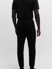 BOSS Blue Stretch Cotton Tracksuit Bottoms - Image 2 of 5