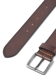 BOSS Brown Baxton Leather Belt - Image 4 of 6