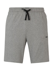 Серый - BOSS Stretch Cotton Shorts - Image 5 of 5