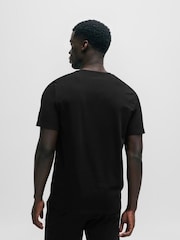 Schwarz - BOSS Stretch Cotton T-Shirt - Bild 2 von 5