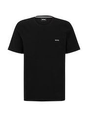 Schwarz - BOSS Stretch Cotton T-Shirt - Bild 5 von 5