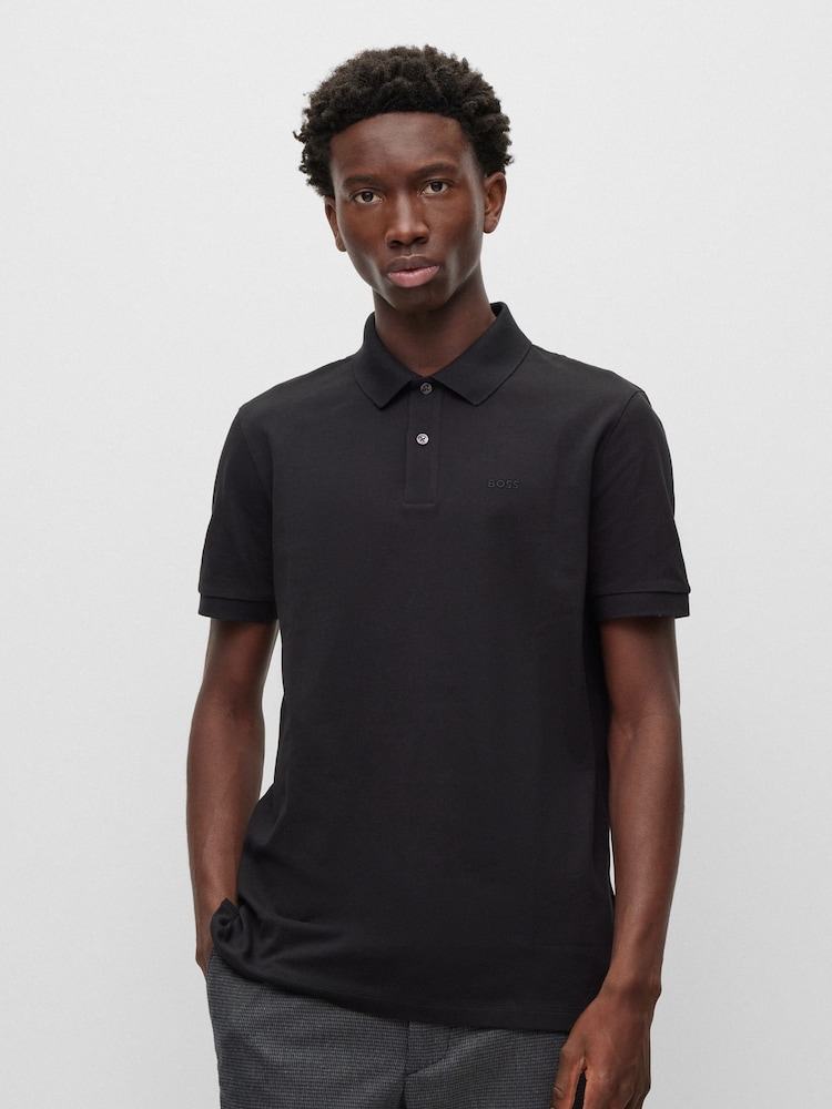 BOSS Black Pallas Regular Fit Polo Shirt - Image 1 of 5