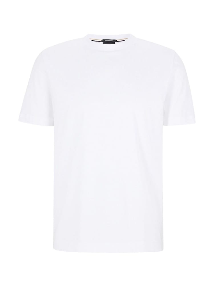 Blanco - BOSS Thompson Rubber Chest Logo T-Shirt - Imagen 5 de 5