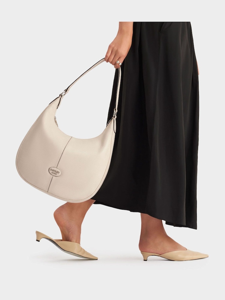 OSPREY LONDON The Rita Leather Hobo Bag - Image 7 of 7