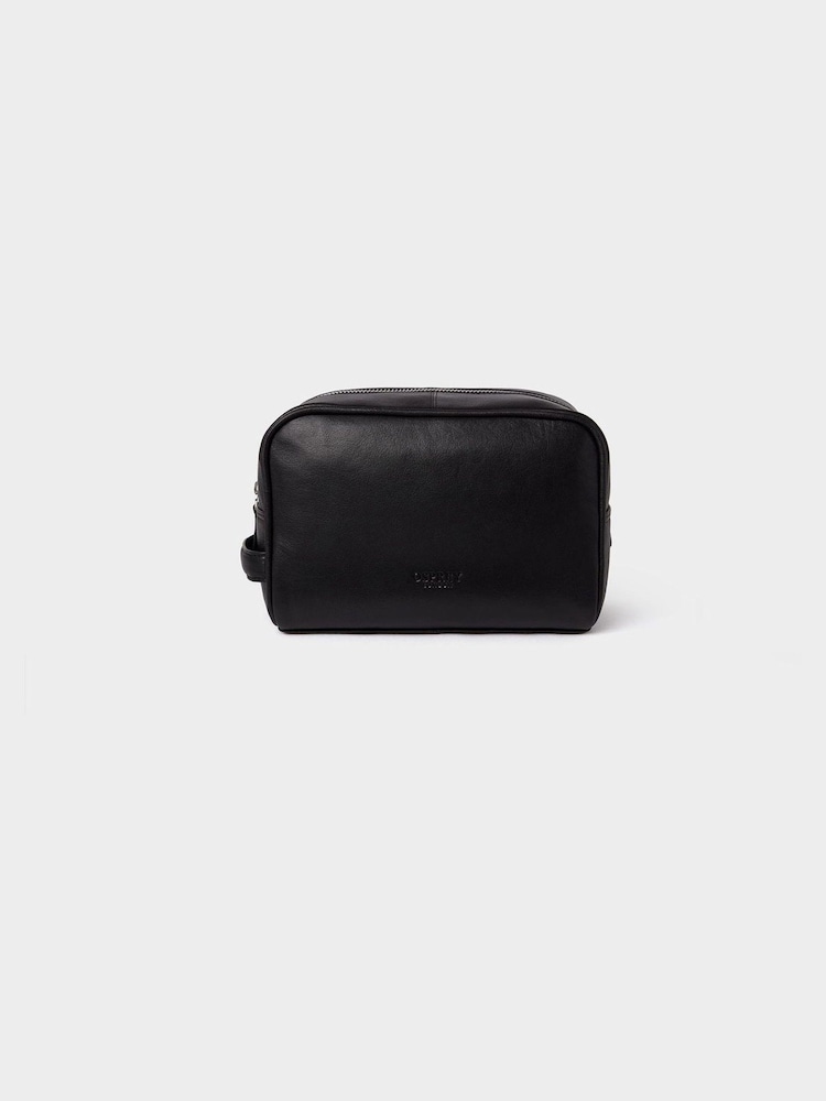 Osprey London The Arlington Leather Wash Bag - Image 1 of 3